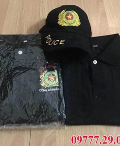 Áo thun công an police 4 áo thun công an