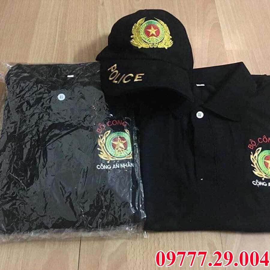 Áo thun công an police 5 áo thun công an